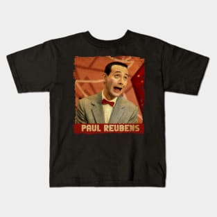 Retro Style \\ Paul Reubens Kids T-Shirt